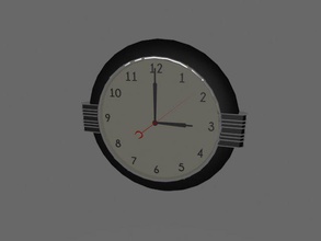 art deco relógio pinshape clássico autêntica arte 3d print model - Mito3D