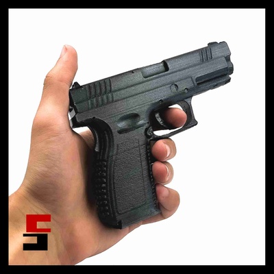 pistol springfield armory xd prop gun pinshape 3d print model - Mito3D