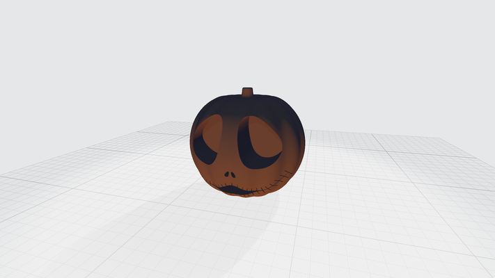 calabaza víspera santos forma alfiler fiesta 3d print model - Mito3D