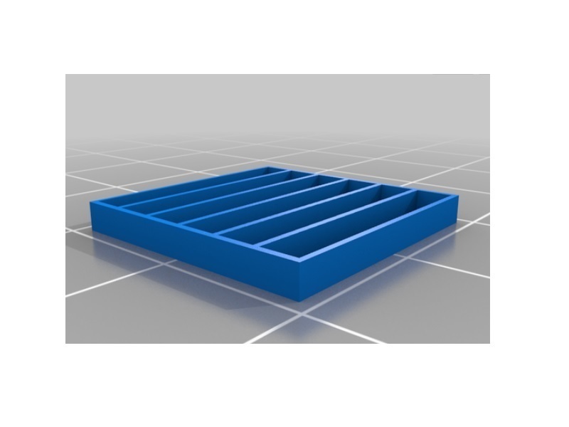 organizador caja forma alfiler organizing box 3D print model - Mito3D