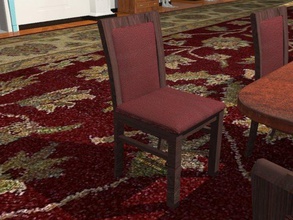 elegante silla pinshape madera posh niza presidente 3d print model - Mito3D