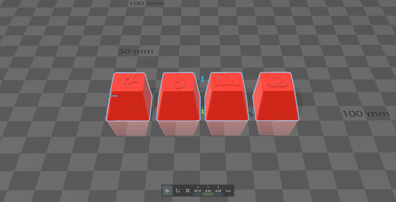 phoenix - valorant keycaps pinshape 3d print model - Mito3D