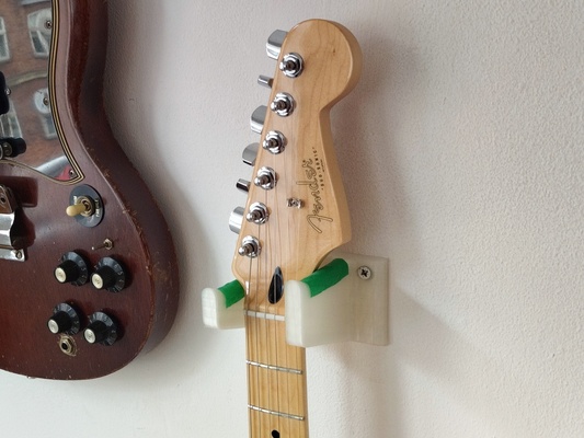 fender guitar hook pinshape 3d print model - Mito3D