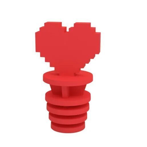 botella tapón forma alfiler bottle stopper 3D print model - Mito3D