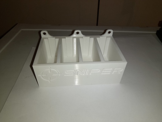 porta mags de m4 airsoft pinshape zubehör 3d print model - Mito3D