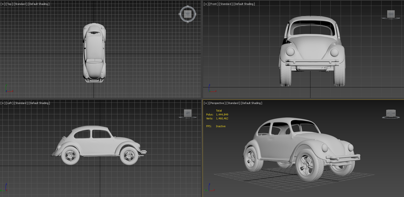 baja bug car 3d print model pinshape baja-bug-car-3d-model 3d print model - Mito3D