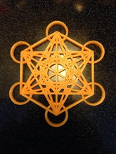 cube metatron pinshape sacré géométrie 3d print model - Mito3D