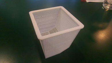 spx1099b spa skimmer basket pinshape 3d-design 3d print model - Mito3D