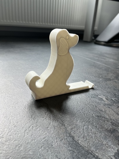 phone ficar pé suporte alfinete 3d print model - Mito3D