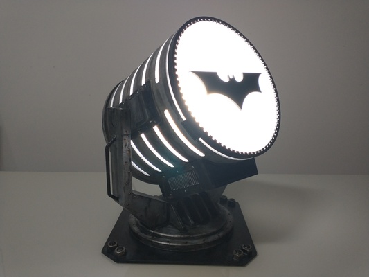 batman lumière signal forme d'épingle 3d print model - Mito3D