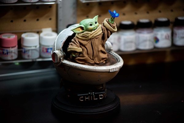 grogu pinshape star wars 3d print model - Mito3D