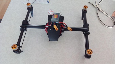 dji inspire1 walkera inspiré quadcopter pinshape Conception 3d fpv passe temps quadricoptère 3d print model - Mito3D