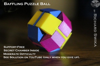 baffling puzzle ball pinshape race fun toy box 3d print model - Mito3D