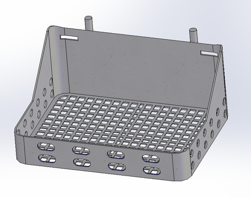 kapı kanca sepet büyük iğne şekli easy to print 3d print model - Mito3D