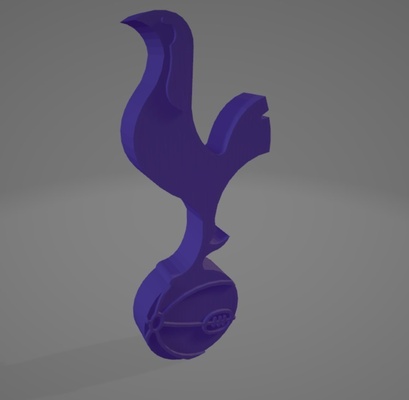 tottenham hotspurs statue pinshape football 3d print model - Mito3D