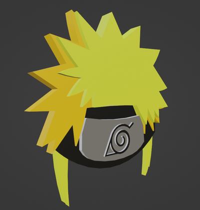 naruto wall art pinshape anime 3d print model - Mito3D