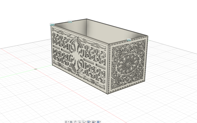 caixa alfinete 3d print model - Mito3D