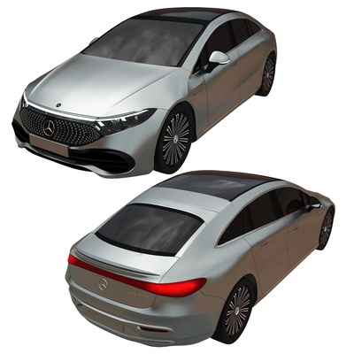 mercedes benz eqs 450 2021 iğne şekli mercedes 3d print model - Mito3D