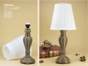 classical table lamp pinshape 3d-design 3d print model - Mito3D