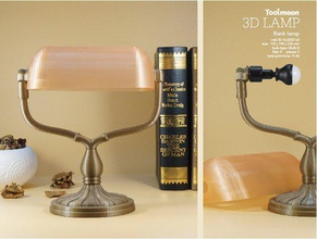 bank lamp pinshape 3d-design 3d print model - Mito3D