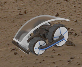 voiture torse terrain pinshape makertron design concours 3d print model - Mito3D