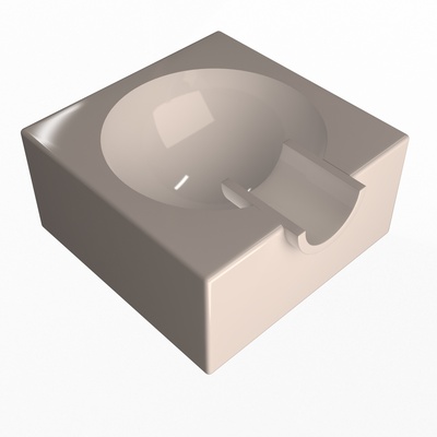 ashtray 05 pinshape 3d print model - Mito3D