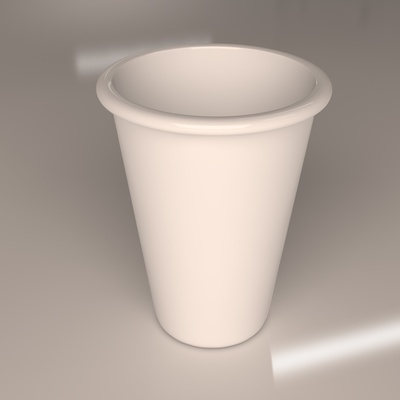 drink cup pinshape 3d print model - Mito3D