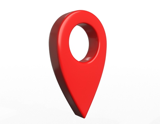 map pointer pinshape 3d print model - Mito3D