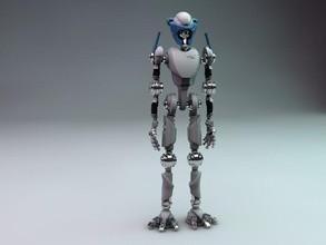 makerbot assistant pinshape makertron design concours helper l'assistant bot maker robot 3d print model - Mito3D