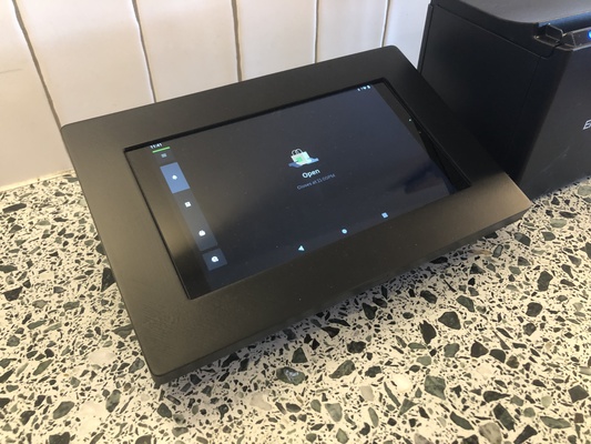 uber yiyor lenovo tablet ayakta durmak iğne şekli eats 3d print model - Mito3D