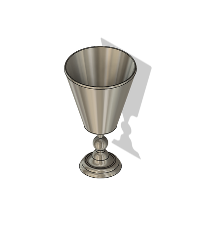 wine glass pinshape home 3d print model - Mito3D