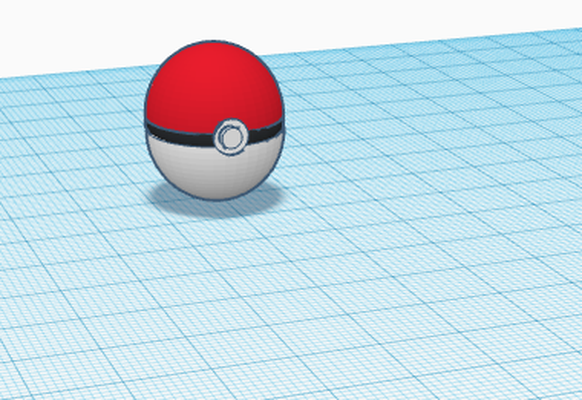 pokemon palla forma spillo 3d print model - Mito3D