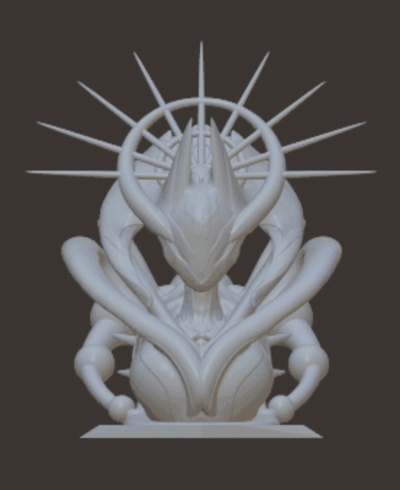 eternity apocalypse pinshape 3dsculpture 3d print model - Mito3D