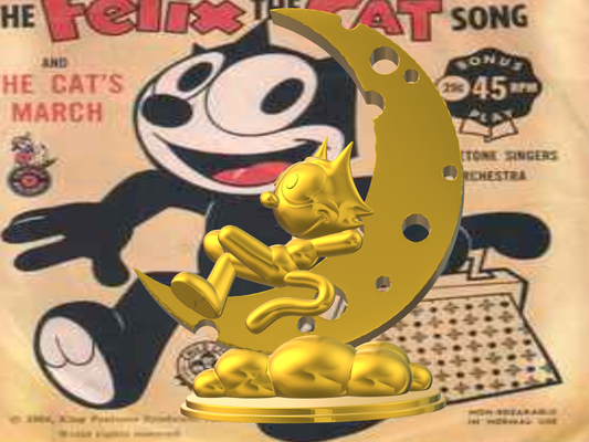 felix cat pinshape 3d print model - Mito3D