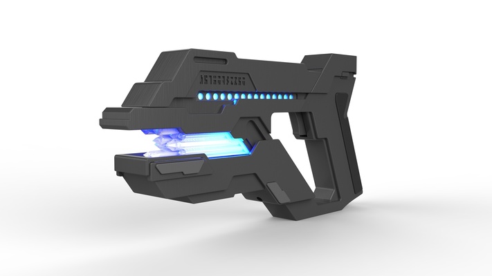 asuran replicator stunner - stargate printable 3d model pinshape 3d print model - Mito3D