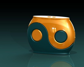 yin-yang container box fdm-test 01 pinshape 3d-design 3d print model - Mito3D