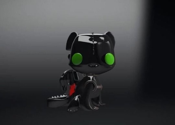 funko pop drachen zahnlos chimuelo obj pinshape 3d print model - Mito3D