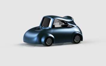 toy car pinshape 3d-design 3d print model - Mito3D