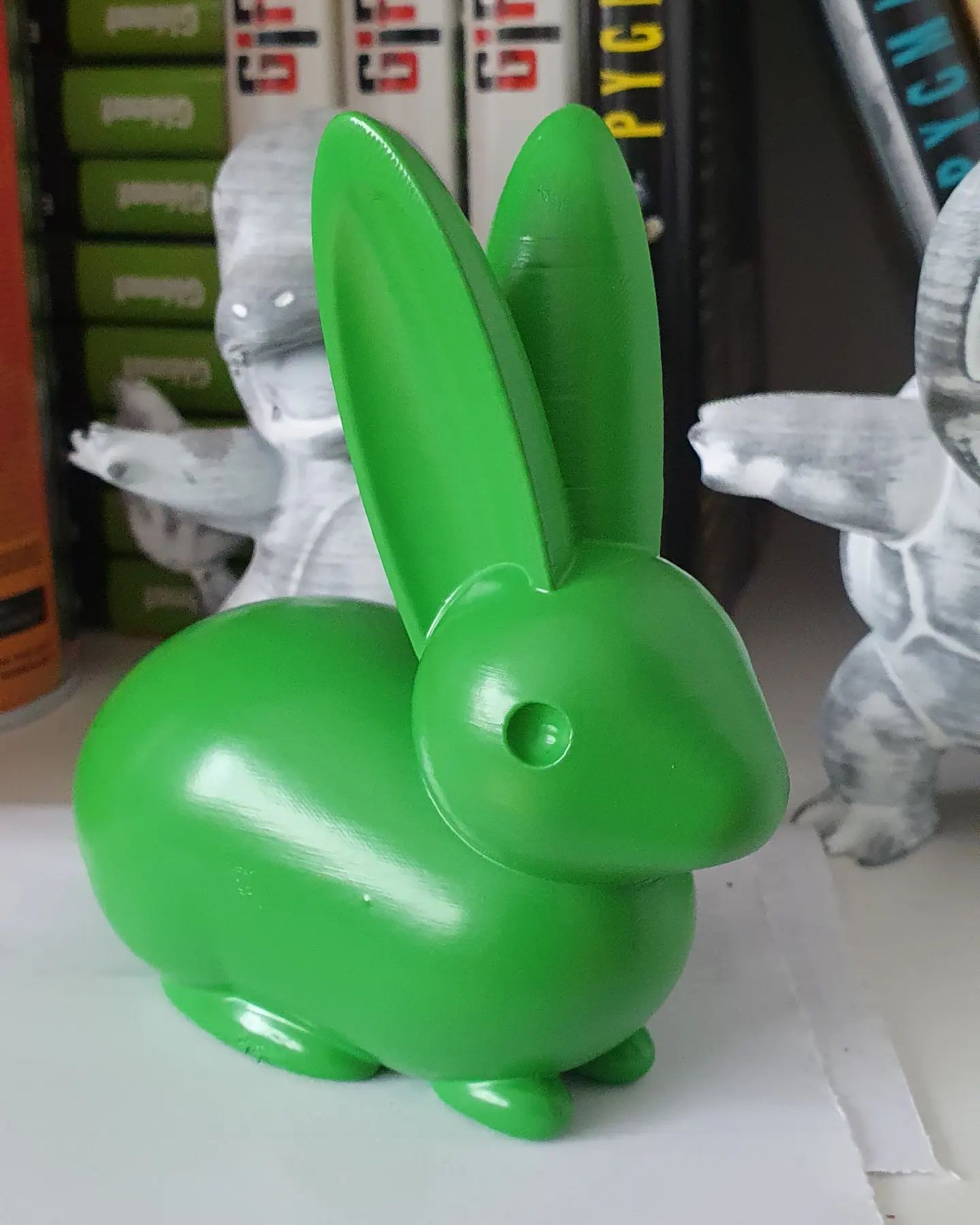 lapin forme d'épingle 3D print model - Mito3D