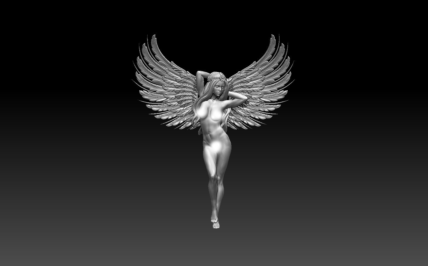 girl pinshape fairy 3D print model - Mito3D