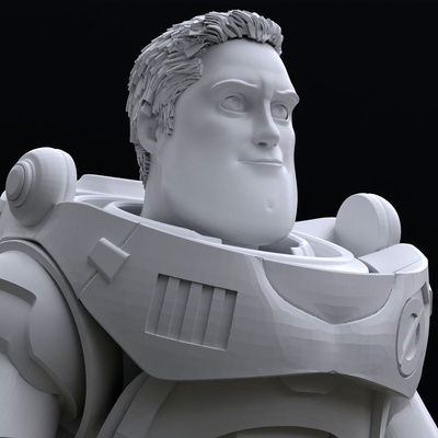 zumbido luz alfinete 3d print model - Mito3D