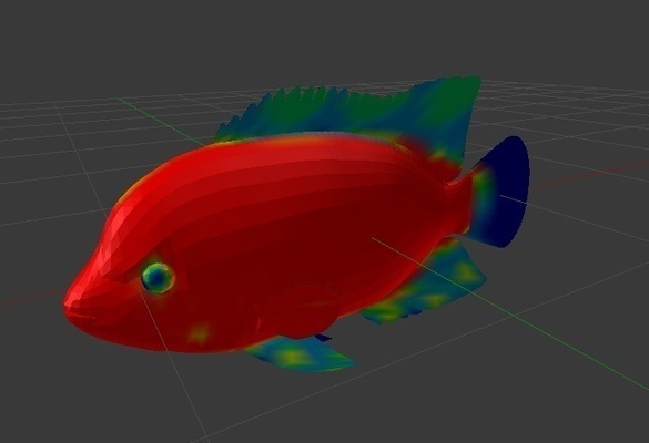 esperanza forma alfiler peces 3d print model - Mito3D