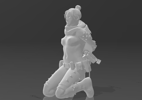 apex legends wraith pinshape 3d print model - Mito3D