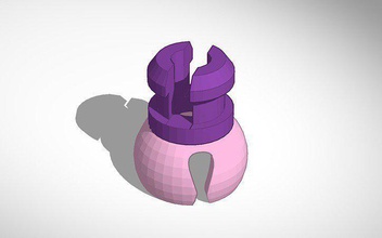 popcorn hole click joints pinshape 3d-design 3d print model - Mito3D