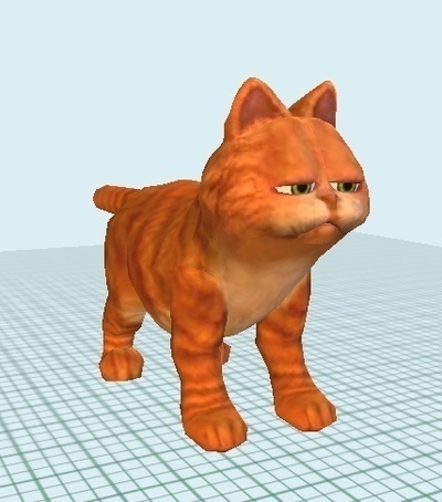 american short hair male pinshape cat 3d print model - Mito3D