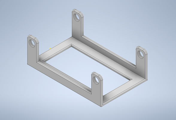 filamento soporte 8mm aspectos forma alfiler filament holder 3d print model - Mito3D