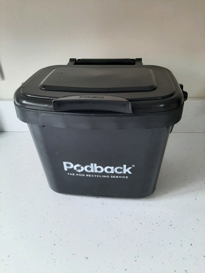 podback lebensmittel recyceln 5 liter behälter fußboden gitter pinshape 3d print model - Mito3D