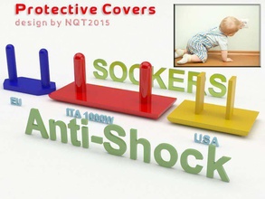 anti shock protective socker kids nqt2015 pinshape 3d-design 3d print model - Mito3D