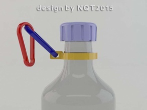 bottle holder nqt2015 pinshape 3d-design 3d print model - Mito3D