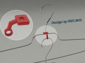 raccoglitore grucce pinshape disegno 3d 3d print model - Mito3D